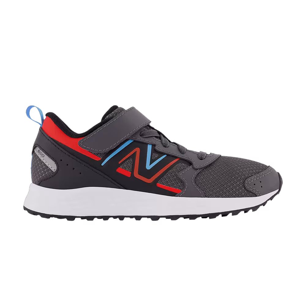 New Balance Fresh Foam 650 Bungee Lace Top Strap Big Kid Magnet Neo Flame