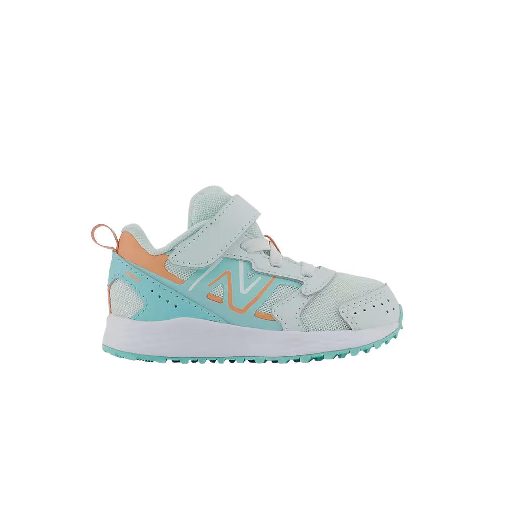 New Balance Fresh Foam 650 Bungee Lace Top Strap Toddler Wide Light Surf