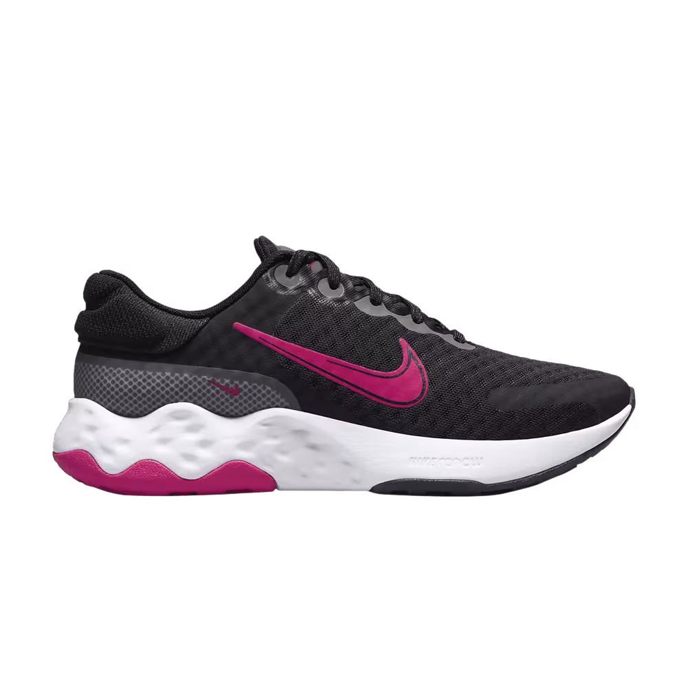 Nike Women's Renew Ride 3 Black Rush Pink