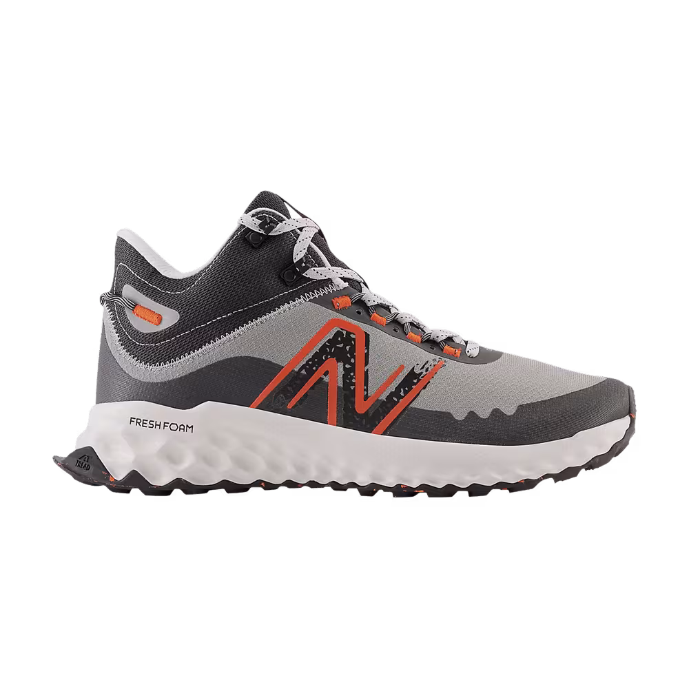 New Balance Fresh Foam Garoé Mid 4E Wide Shadow Grey Blaze Orange