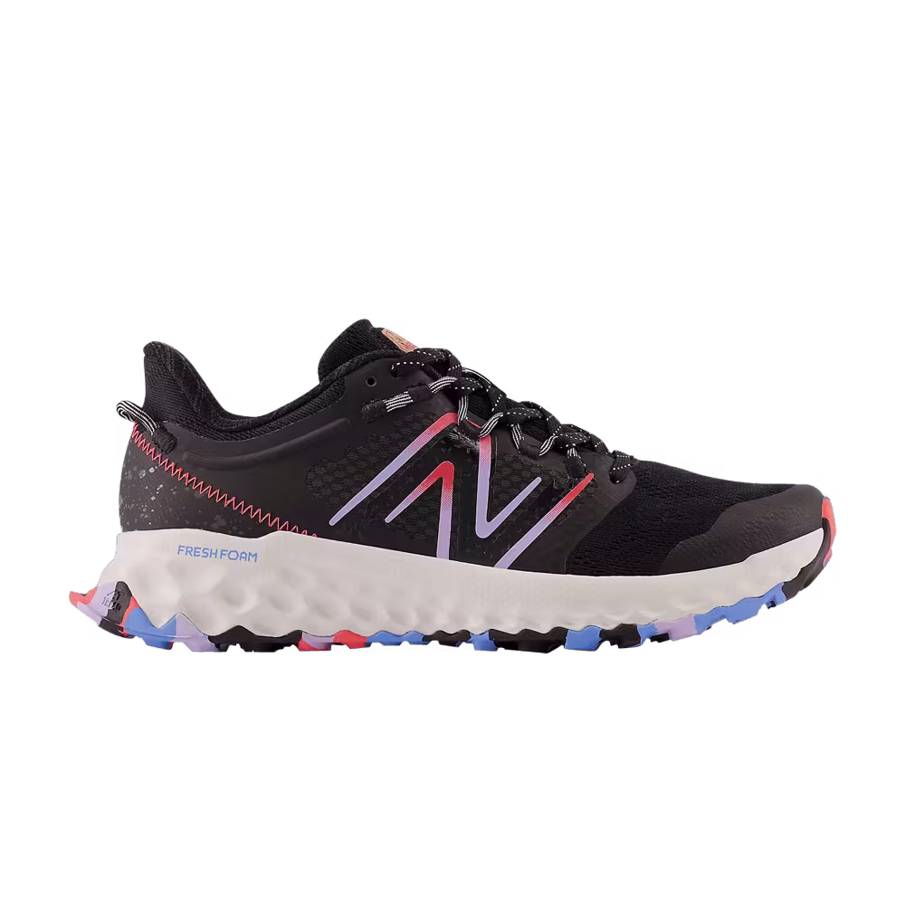 New Balance Women's Fresh Foam Garoé Wide Black Cyber Lilac