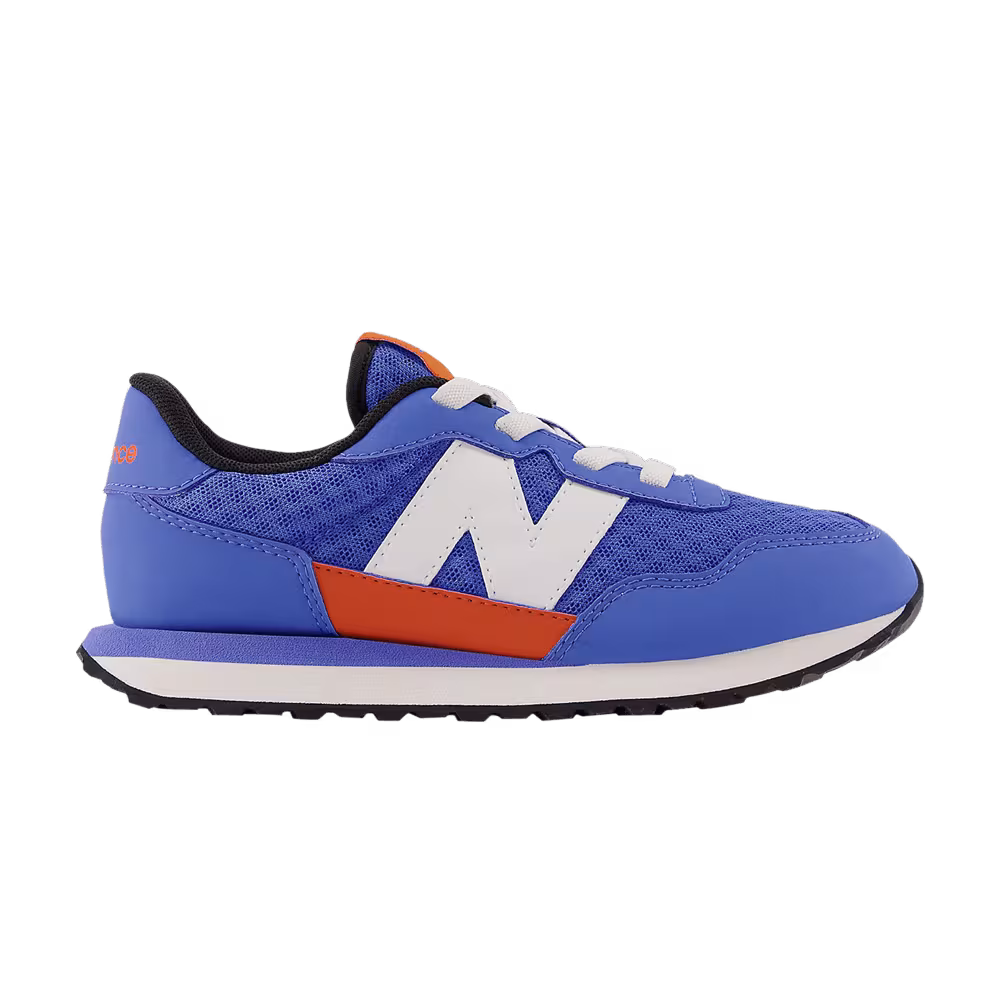 New Balance 237 Bungee Lace Little Kid Bright Lapis Poppy