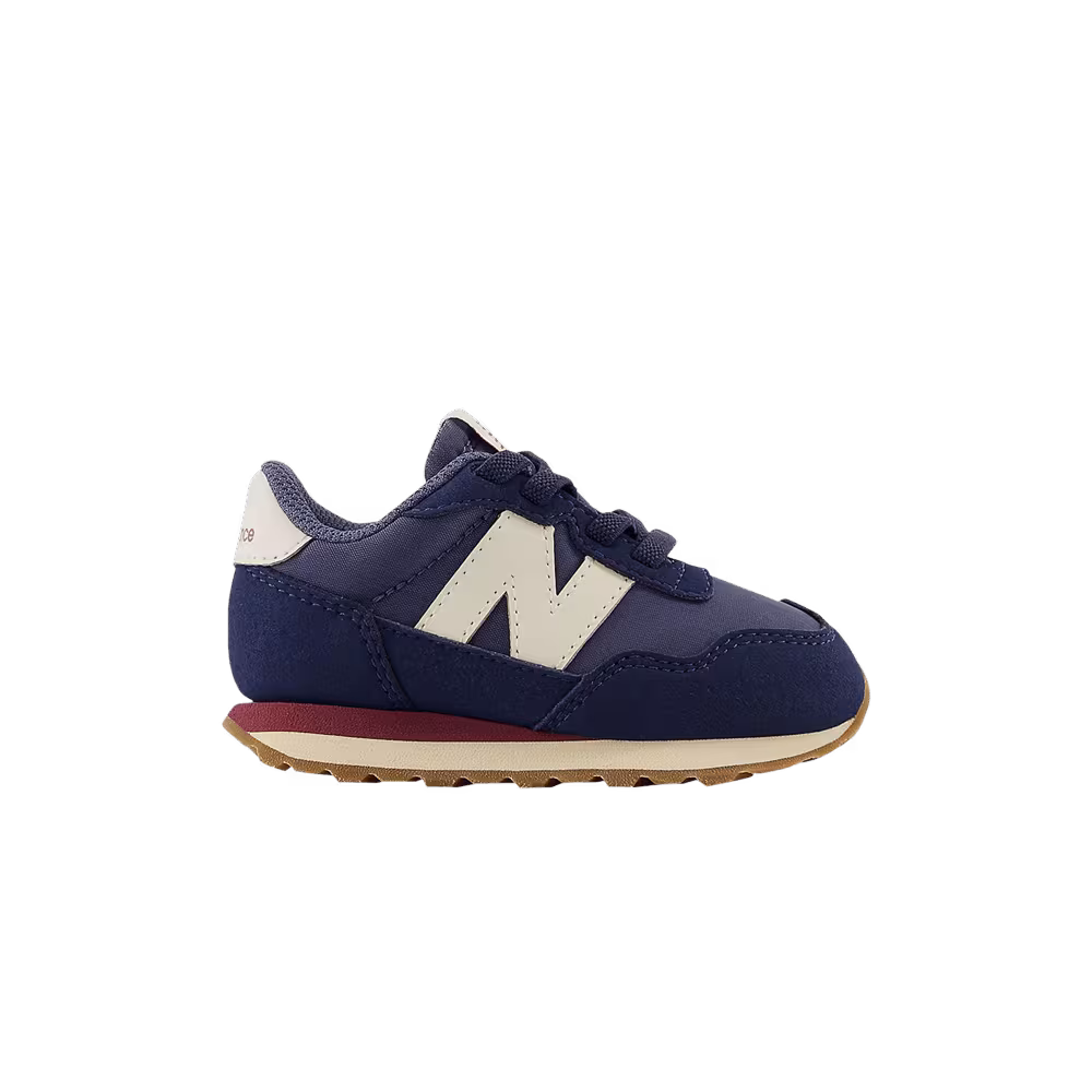 New Balance 237 Bungee Lace Toddler Navy Turtledove