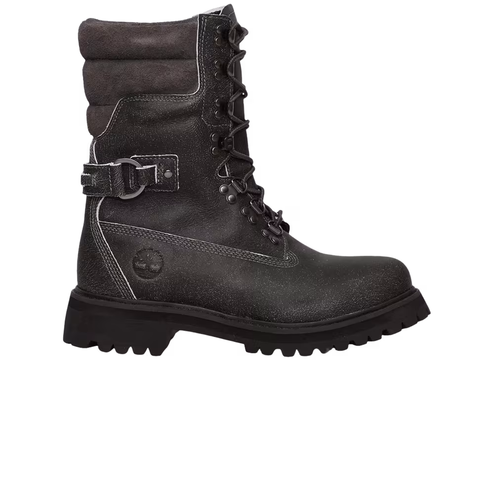 Timberland Tall Lace-Up Waterproof Black Grey