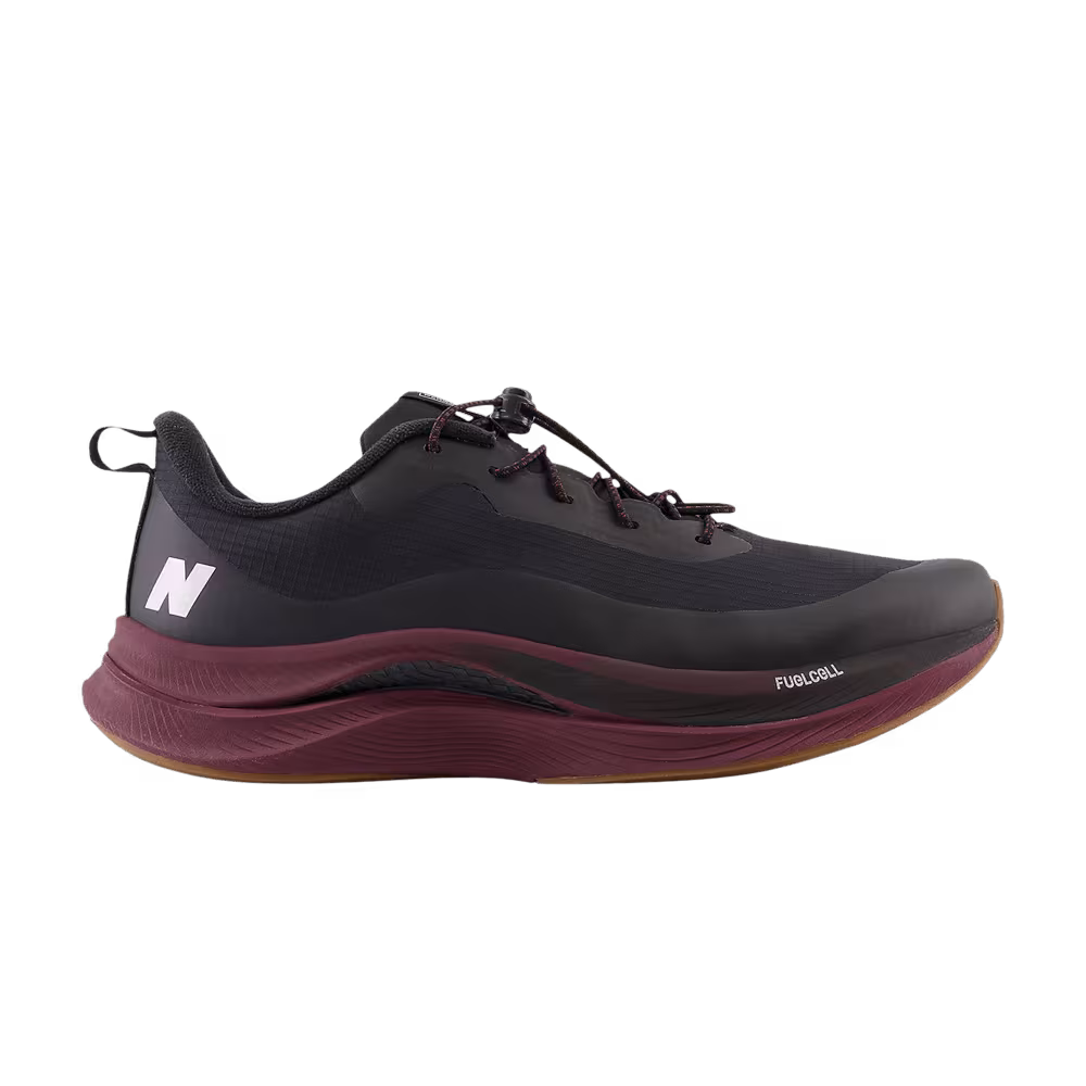 New Balance Fuel Cell Propel v4 Permafrost 2E Wide Black Burgundy