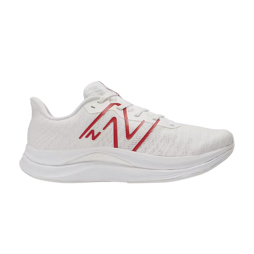 New Balance FuelCell Propel v4 2E Wide Sea Salt True Red