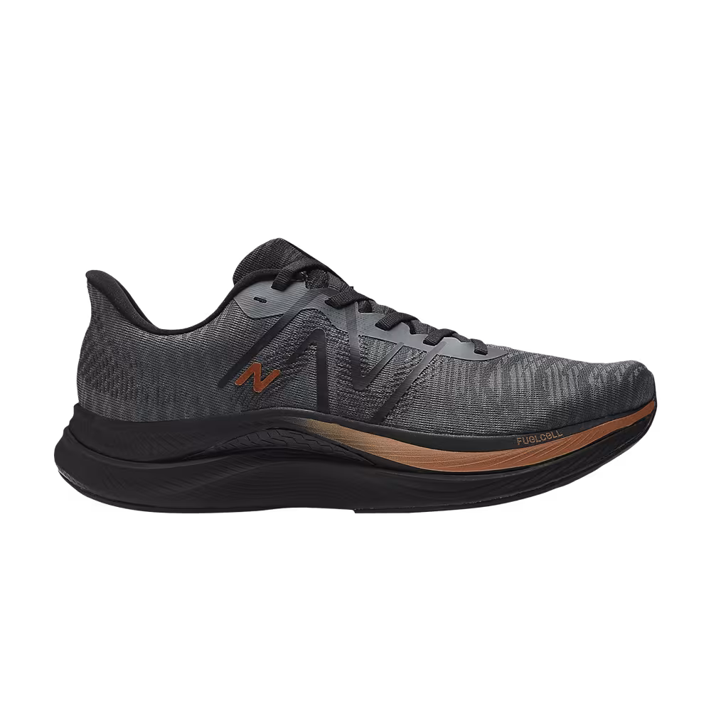 New Balance FuelCell Propel v4 2E Wide Graphite Copper Metallic