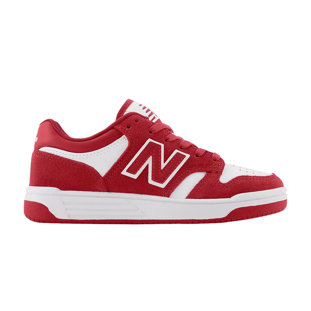 New Balance 480 Litttle Kid Wide Team Red White