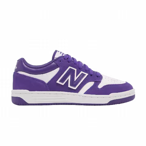 New Balance 480 Big Kid 'Prism Purple White'