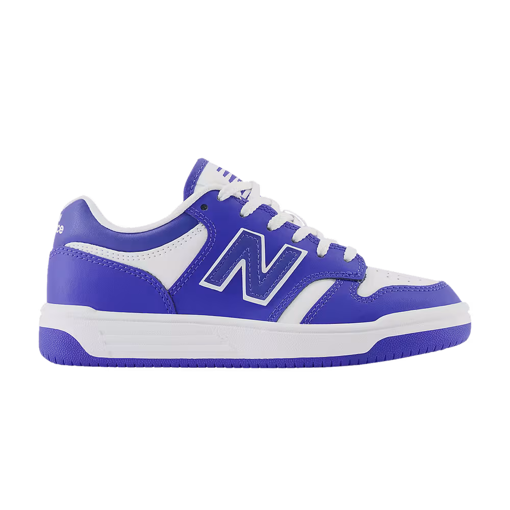 New Balance 480 Little Kid Marine Blue White