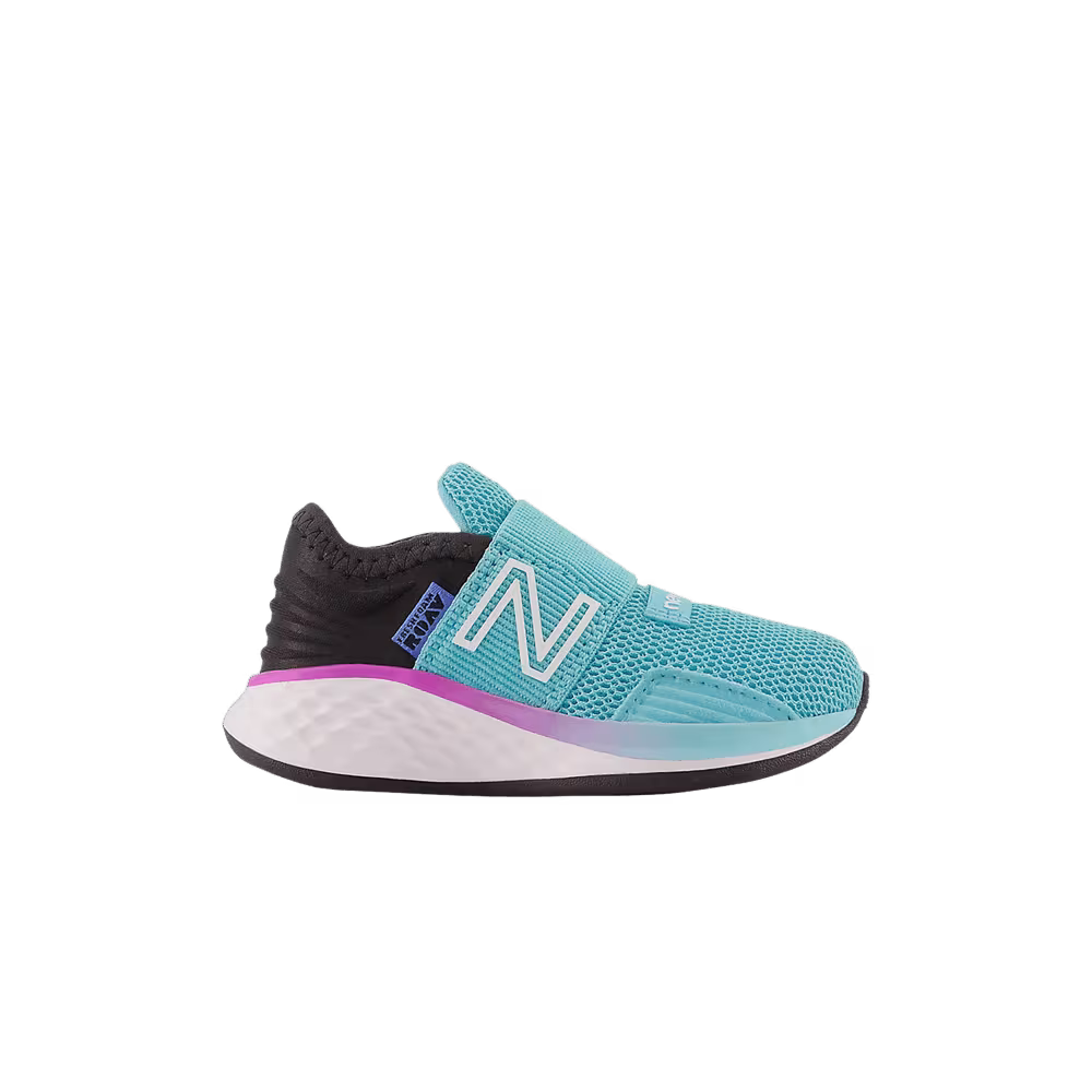 New Balance Fresh Foam Roav Slip-On Toddler Summer Aqua Black