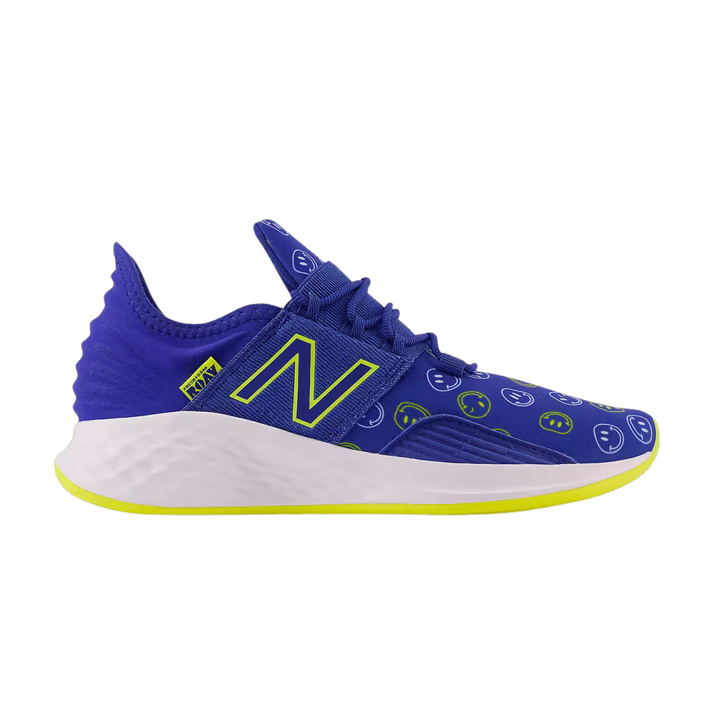 New Balance Fresh Foam Roav Little Kid Team Royal Smiley