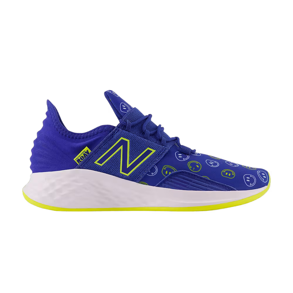 New Balance Fresh Foam Roav Big Kid Team Royal Smiley