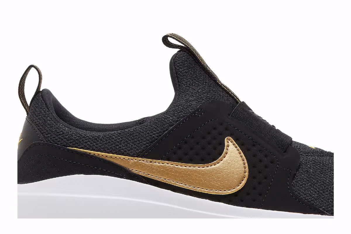 Nike Women's AD Comfort Black Metallic Gold, view 3