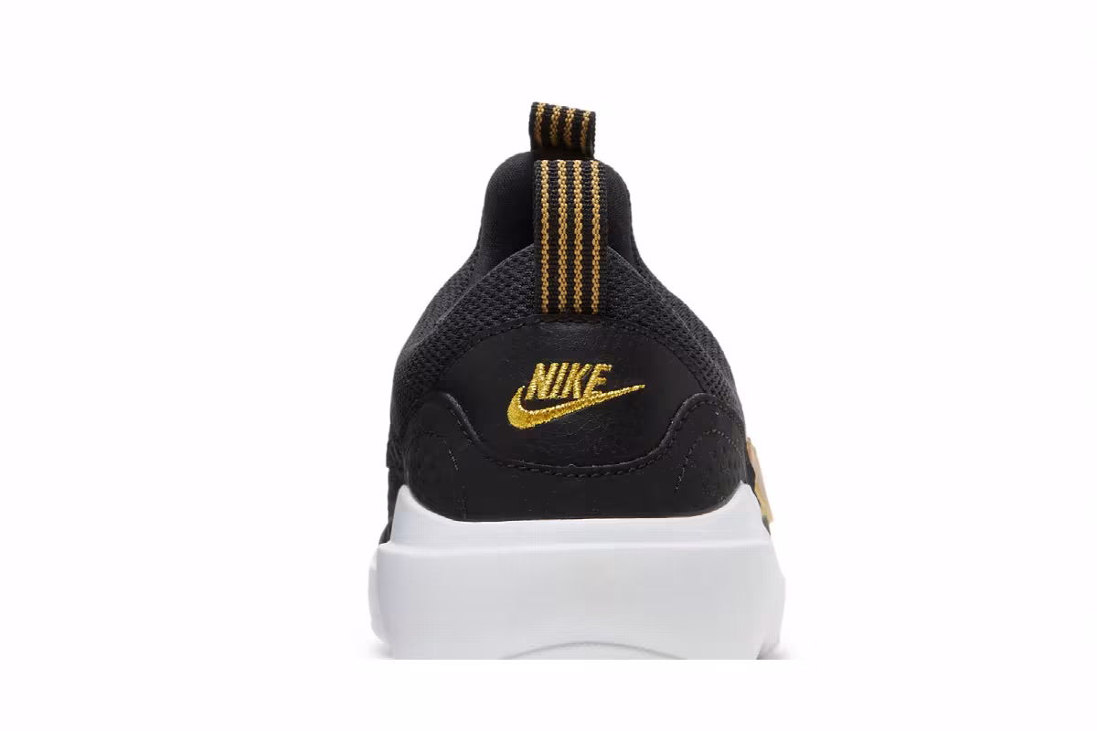 Nike Women's AD Comfort Black Metallic Gold, view 8