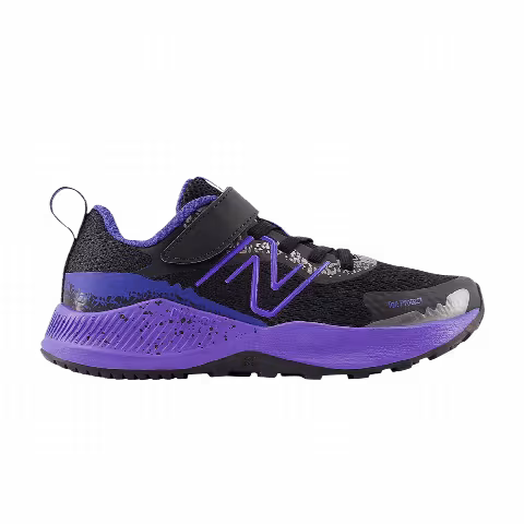 New Balance DynaSoft Nitrel v5 Bungee Lace Little Kid Wide 'Black Electric Indigo'