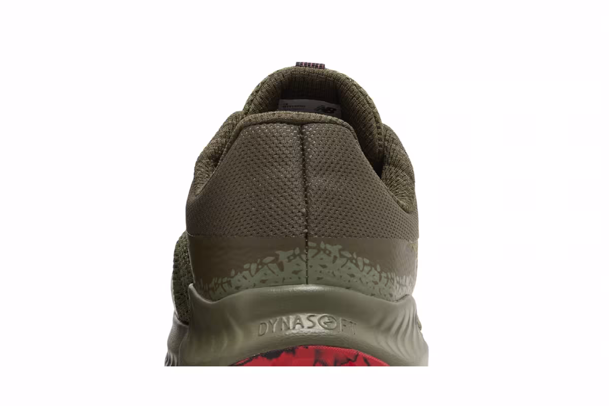 New Balance DynaSoft Nitrel v5 4E Wide Dark Olivine Neo Flame, view 8