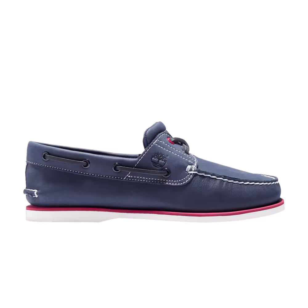 Timberland Classic 2 Eye Boat Shoe Navy