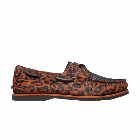 Wacko Maria x Timberland Classic Boat 2 Eye 'Leopard'