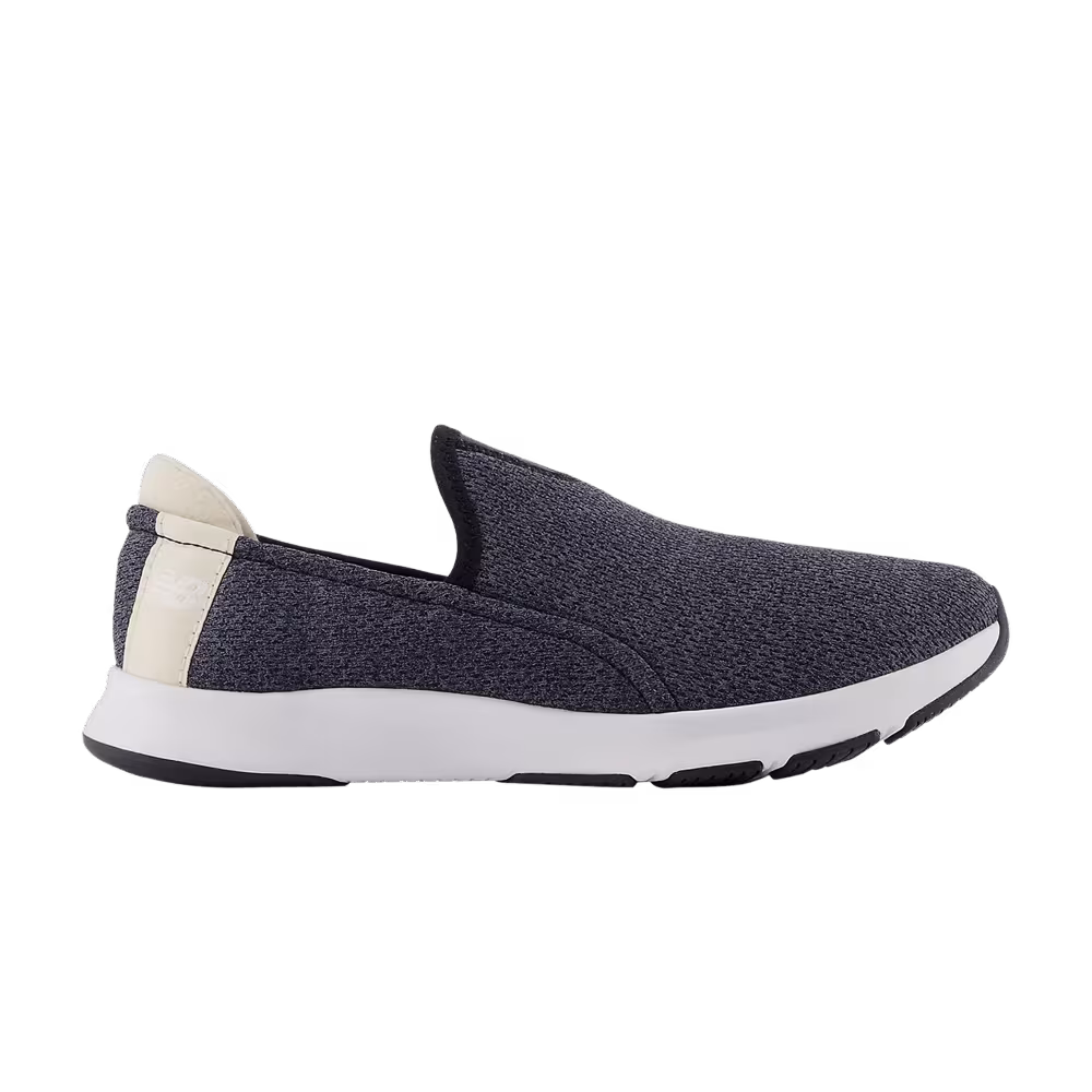 New Balance Women's DynaSoft Nergize Slip On Wide Black Team Cream
