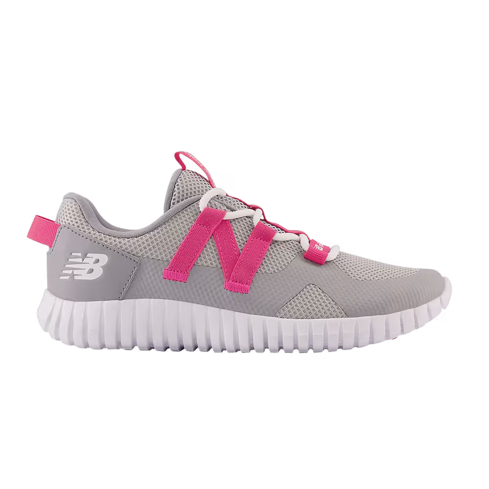 New Balance Playgruv v2 Bungee Big Kid Grey Hi-Pink