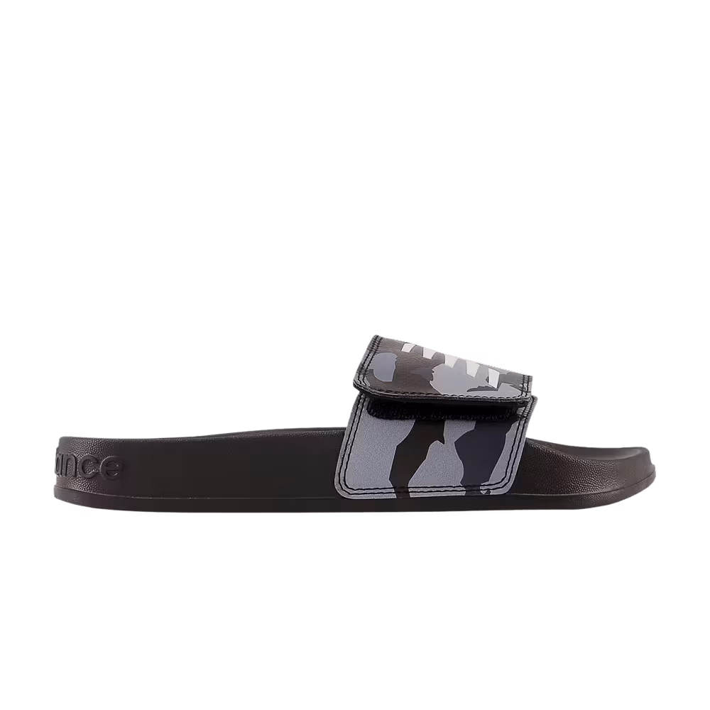 New Balance 200 Adjustable Slide Big Kid Black Camo