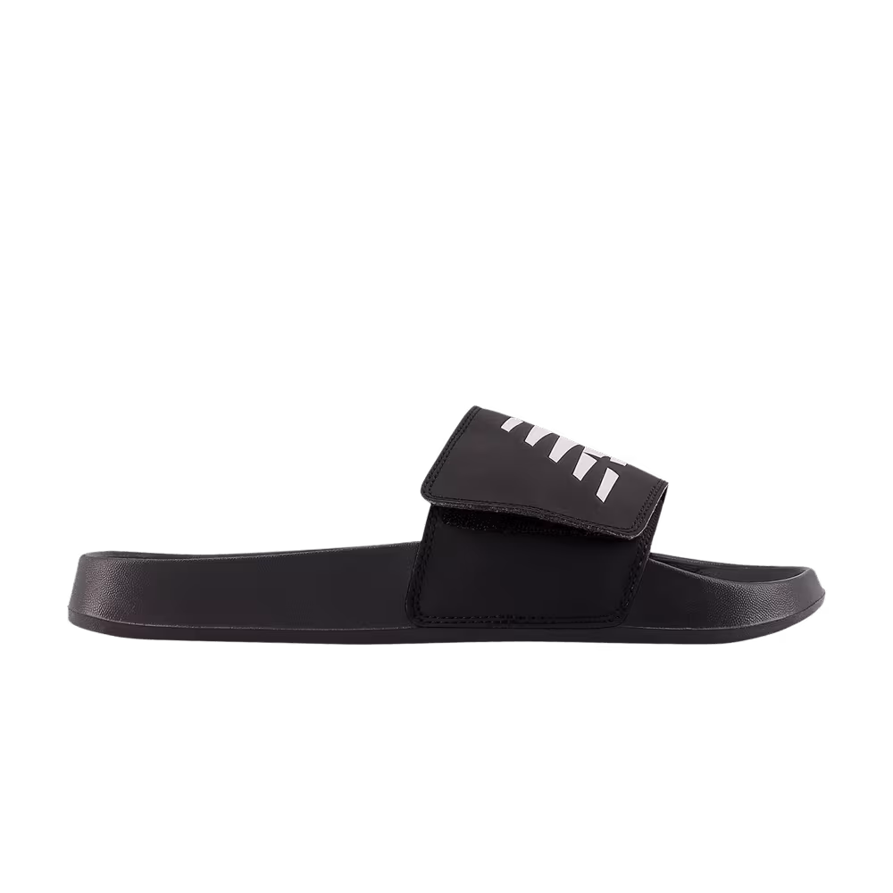 New Balance 200v2 Slide 4E Wide Black White