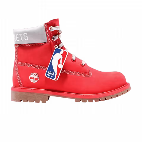 NBA x Timberland 7 Inch Classic Premium Boot Junior 'Houston Rockets'