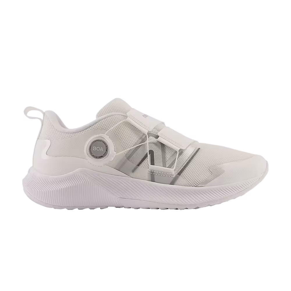 New Balance Dynasoft Reveal v4 BOA Big Kid Wide White Silver