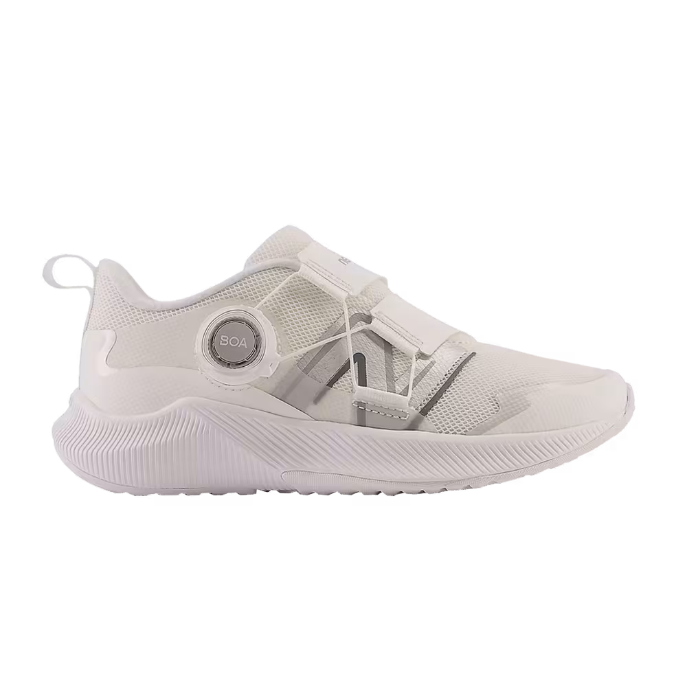 New Balance Dynasoft Reveal v4 BOA Little Kid Wide White Silver