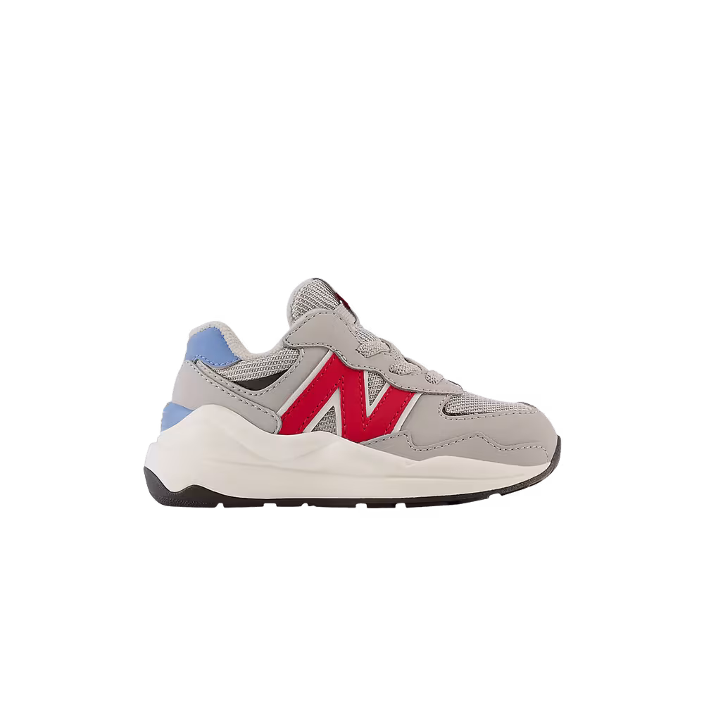 New Balance 57/40 Bungee Toddler Concrete Team Red