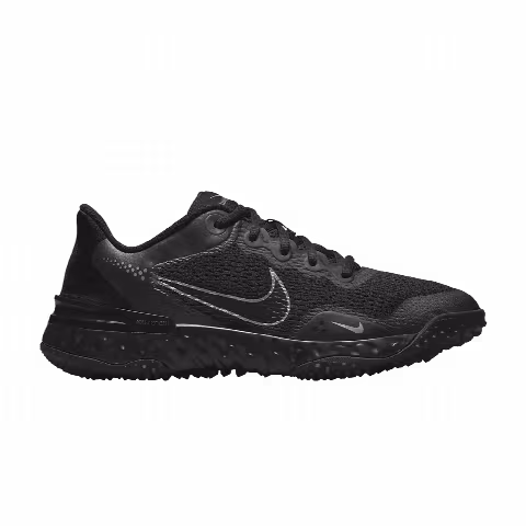 Nike Wmns Alpha Huarache Elite 3 Turf 'Black Metallic Dark Grey'