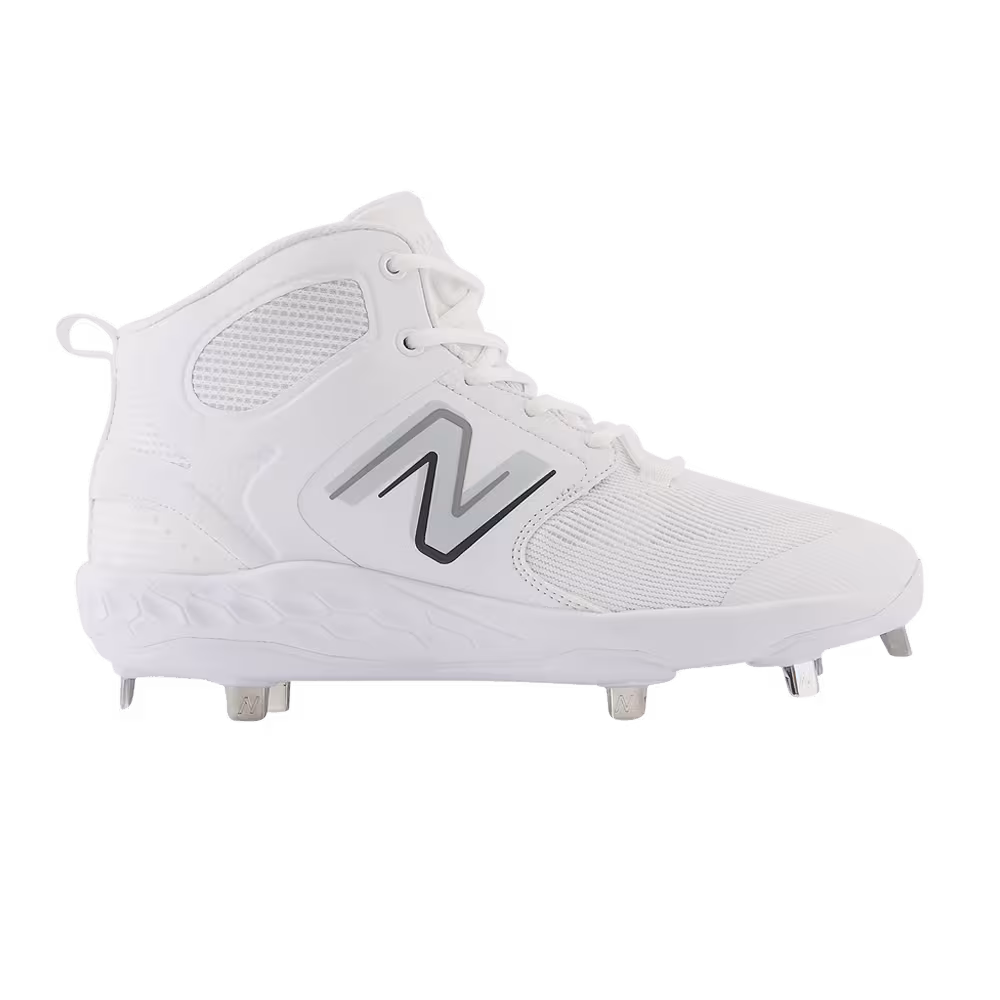 New Balance Fresh Foam X 3000v6 Mid Metal 2E Wide White