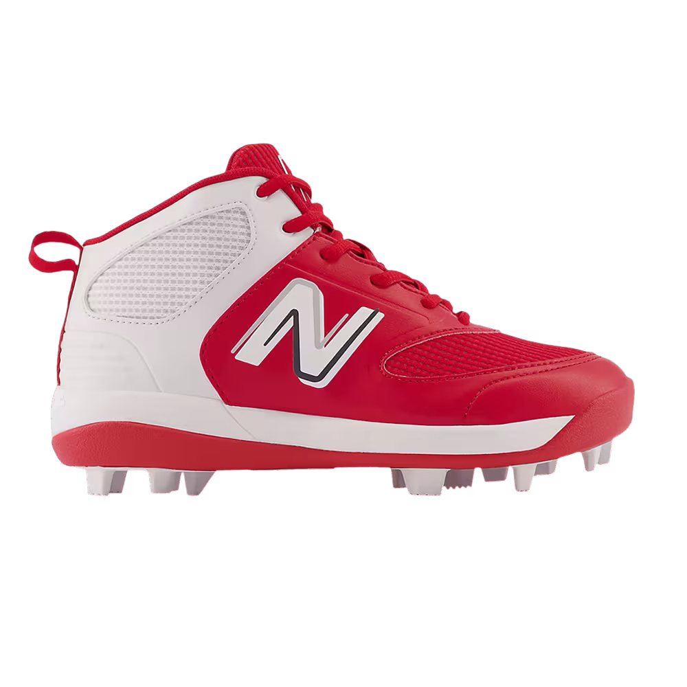 New Balance 3000v6 Big Kid Wide Team Red White