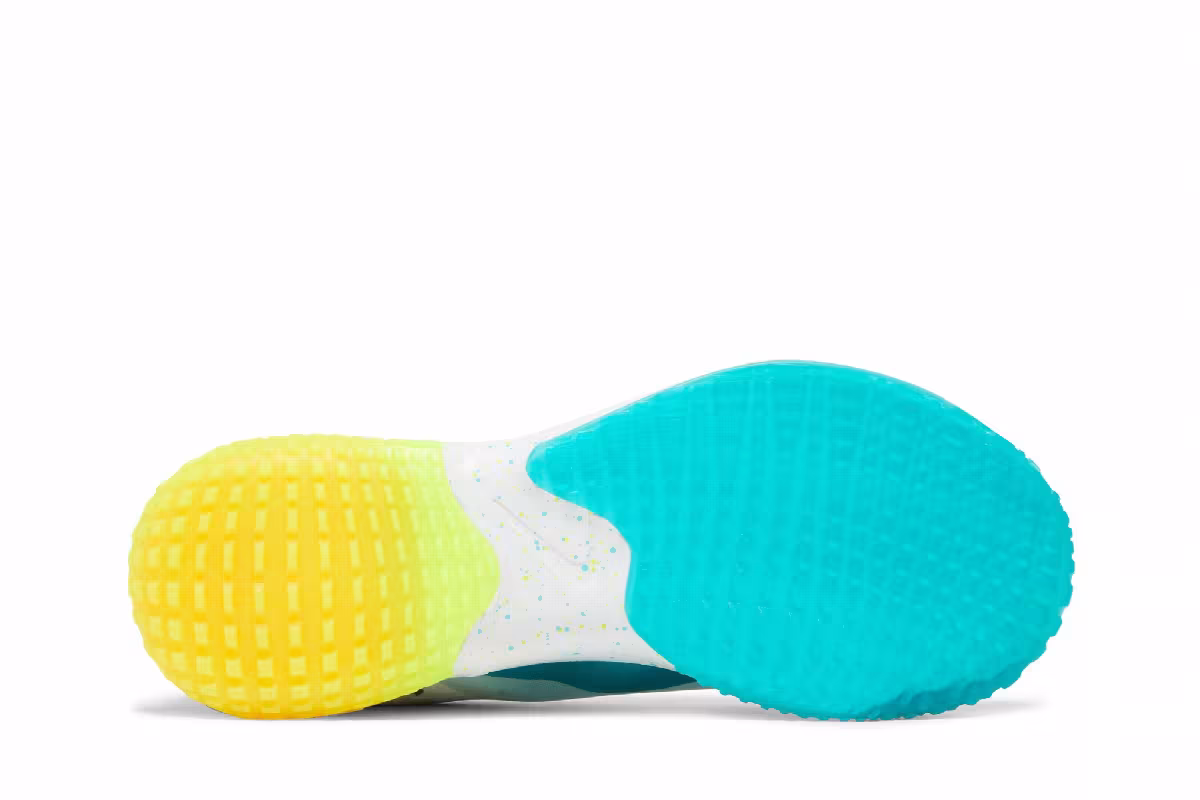 Nike Force Zoom Trout LTD TF White Aurora Green Volt, view 5