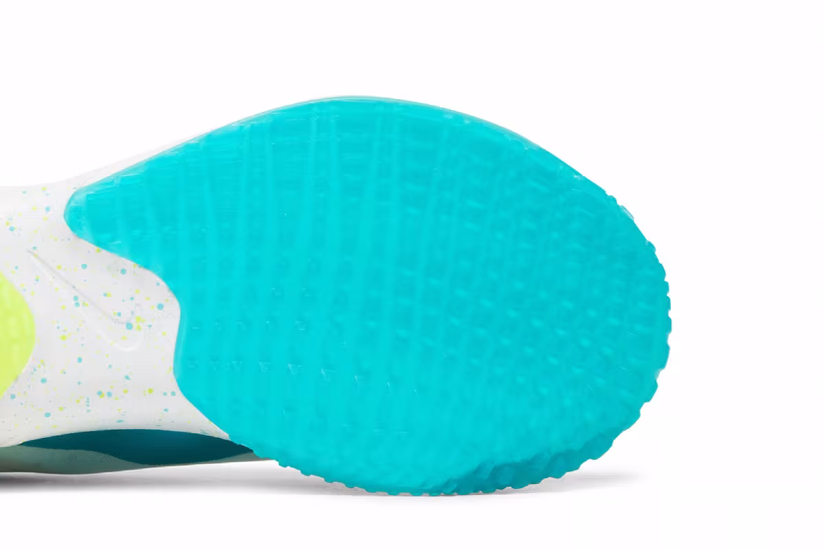 Nike Force Zoom Trout LTD TF White Aurora Green Volt, view 6