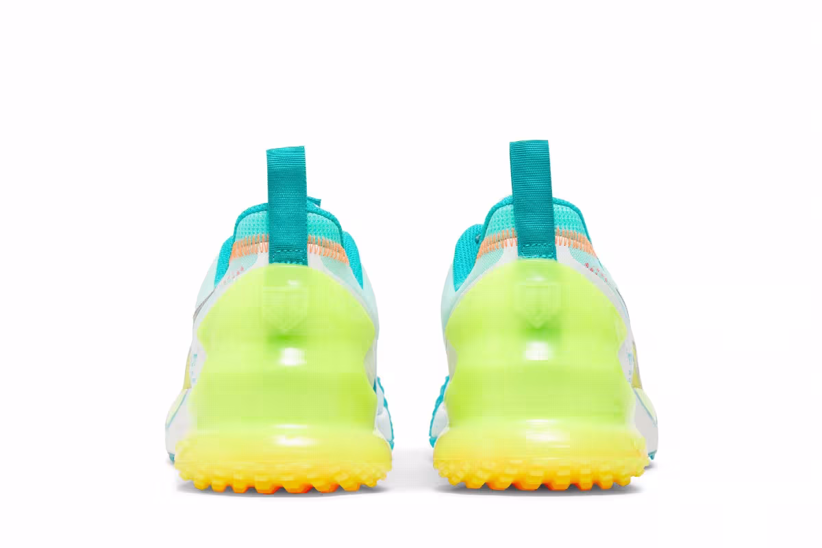 Nike Force Zoom Trout LTD TF White Aurora Green Volt, view 7