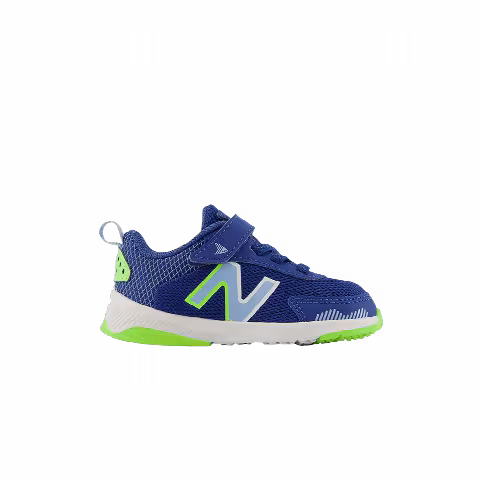New Balance Dynasoft 545 Bungee Lace Toddler Wide 'Blue Pixel Green'