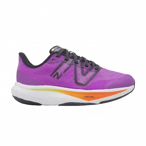 New Balance Fuelcell Rebel V3 Little Kid Wide 'Purple Black'