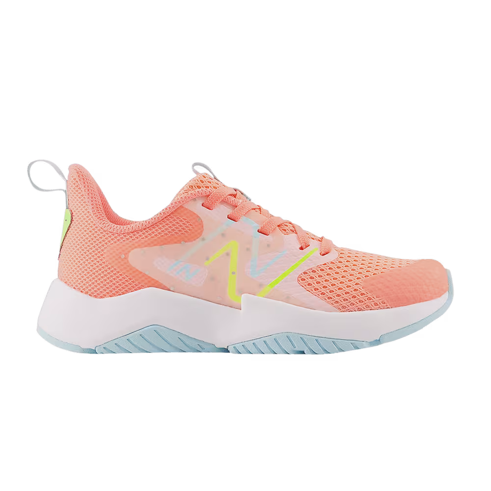 New Balance Rave Run v2 Big Kid Grapefruit Hi-Lite