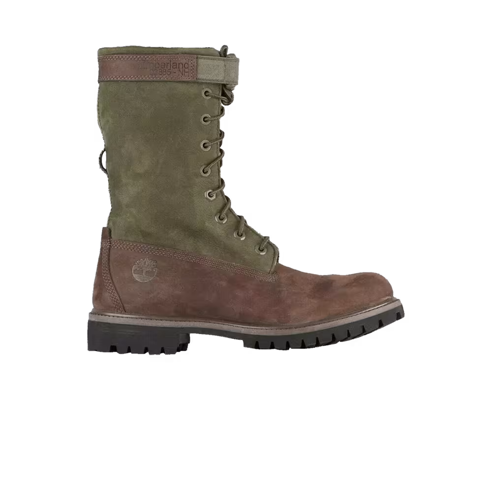 Timberland 6 Inch Premium Gaiter Boot Brown Green