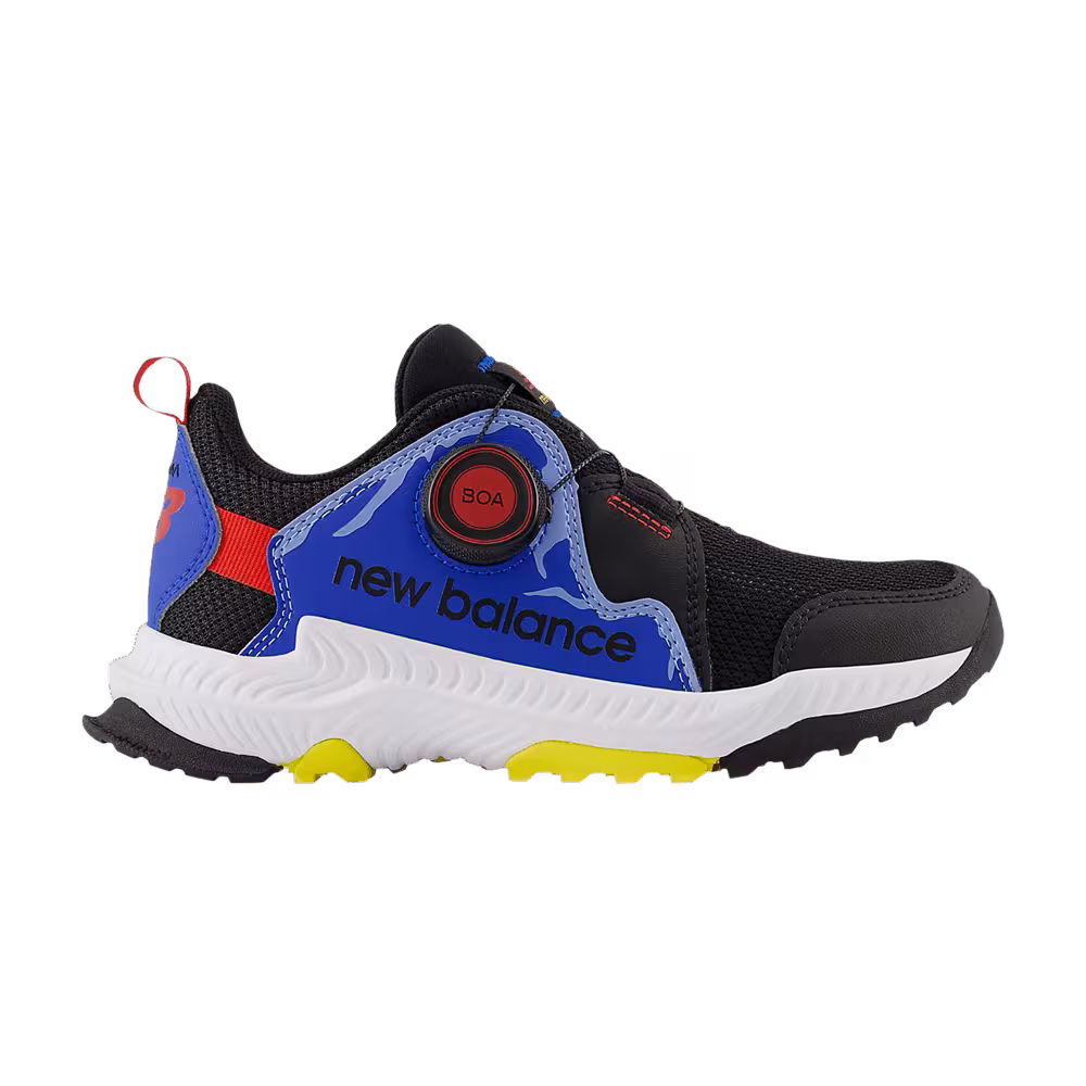 New Balance DynaSoft Trail Magic BOA Little Kid Wide Black Blue Oasis
