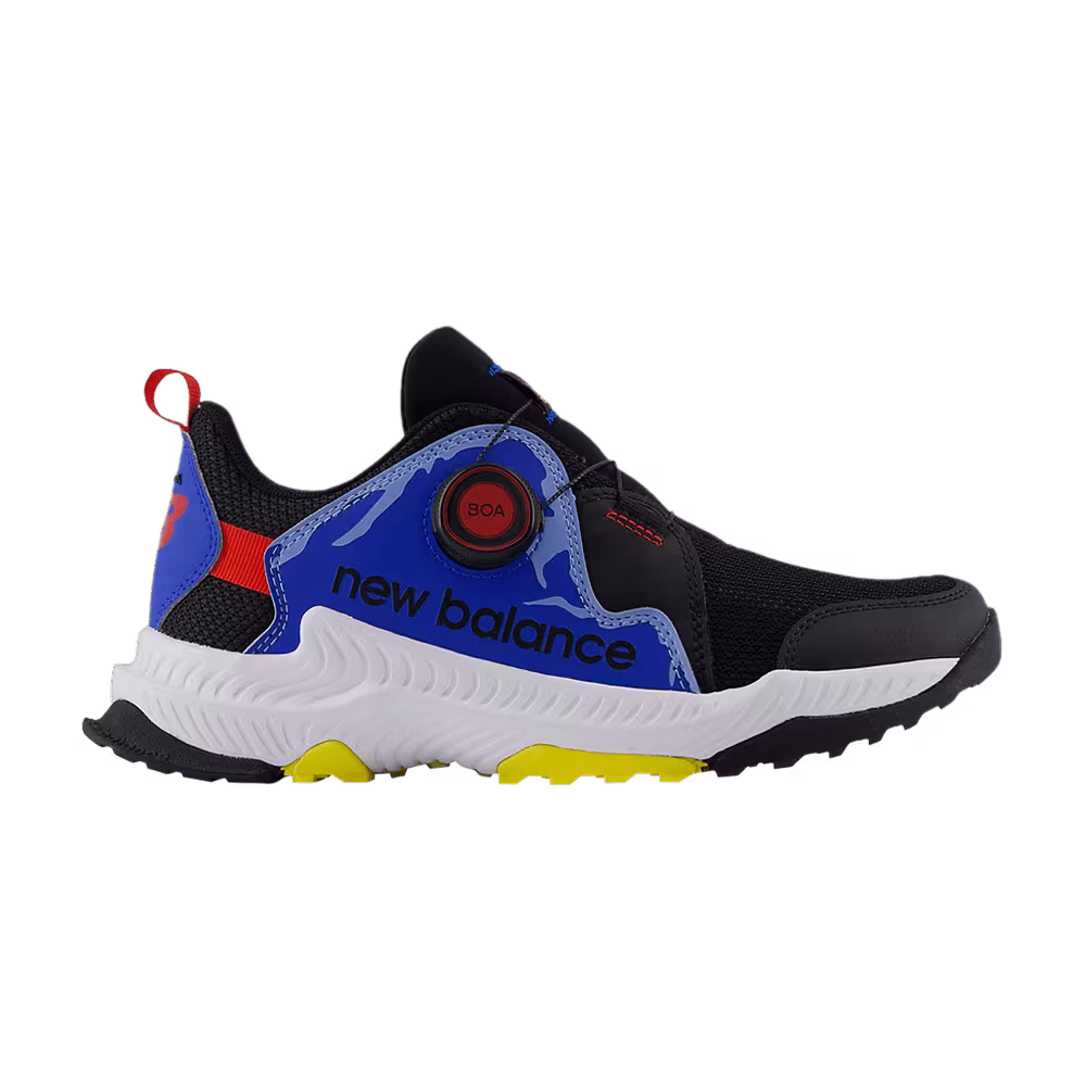 New Balance DynaSoft Trail Magic BOA Big Kid Wide Black Blue Oasis