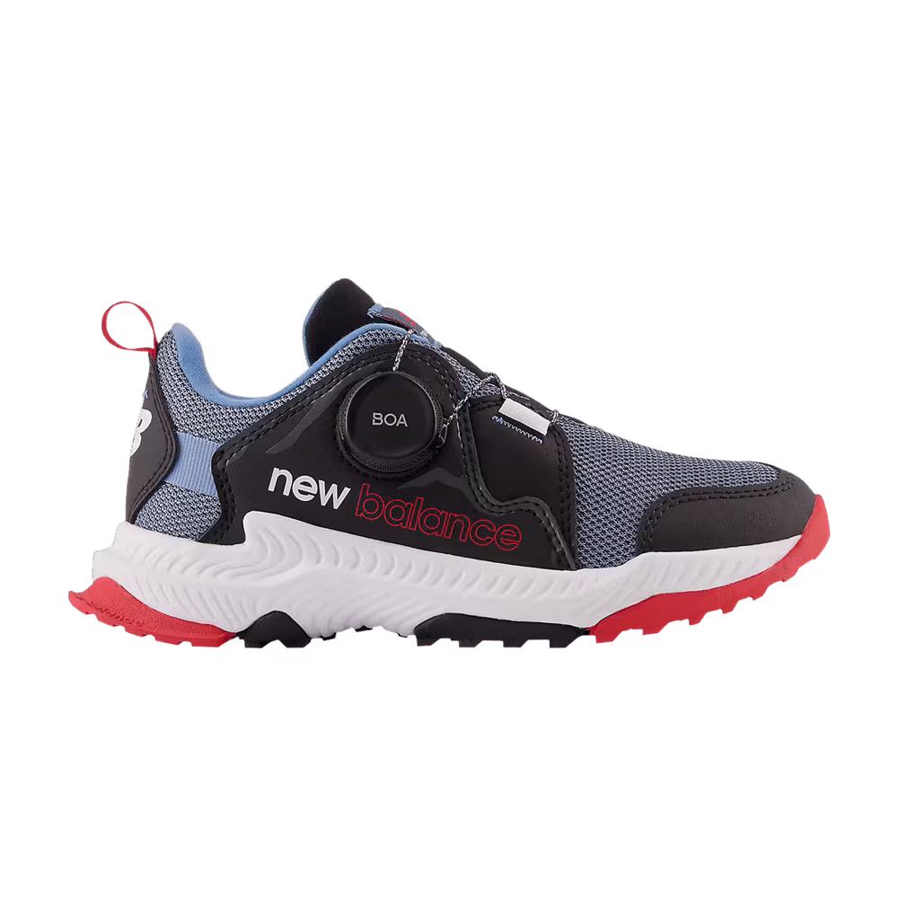 New Balance DynaSoft Trail Magic BOA Little Kid Wide Navy Team Red