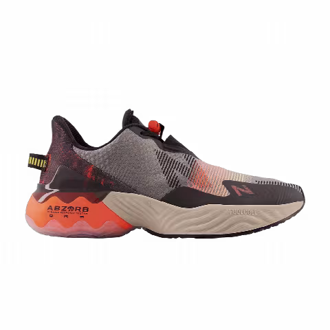 New Balance FuelCell Rebel TR 2E Wide 'Black Vibrant Orange'