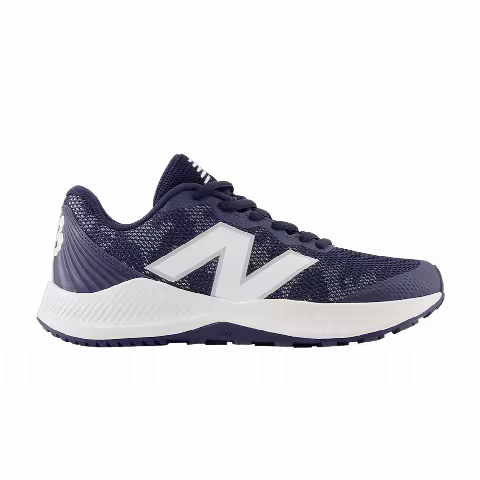 New Balance FuelCell Trainer v7 TF Big Kid 'Team Navy Optic White'