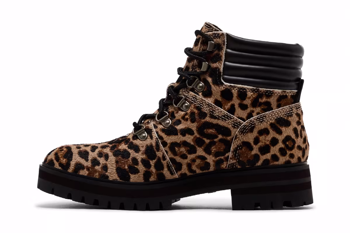 Timberland Women's London Square Mid Hiker Animal Print, view 4