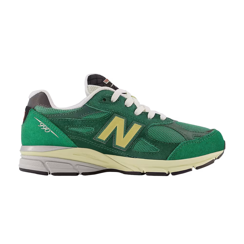 Teddy Santis x New Balance 990v3 Big Kid Wide Green Gold