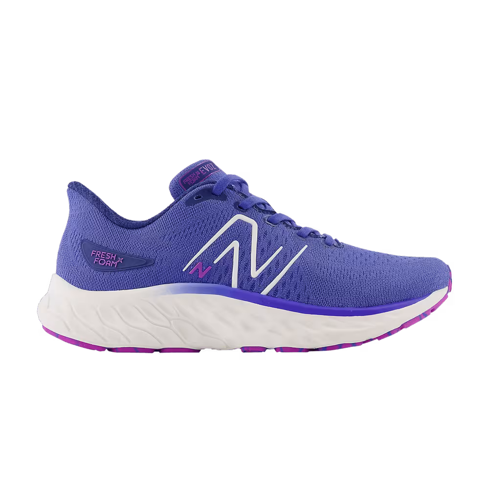 New Balance Women's Fresh Foam X EVOZ v3 Marine Blue Cosmic Rose