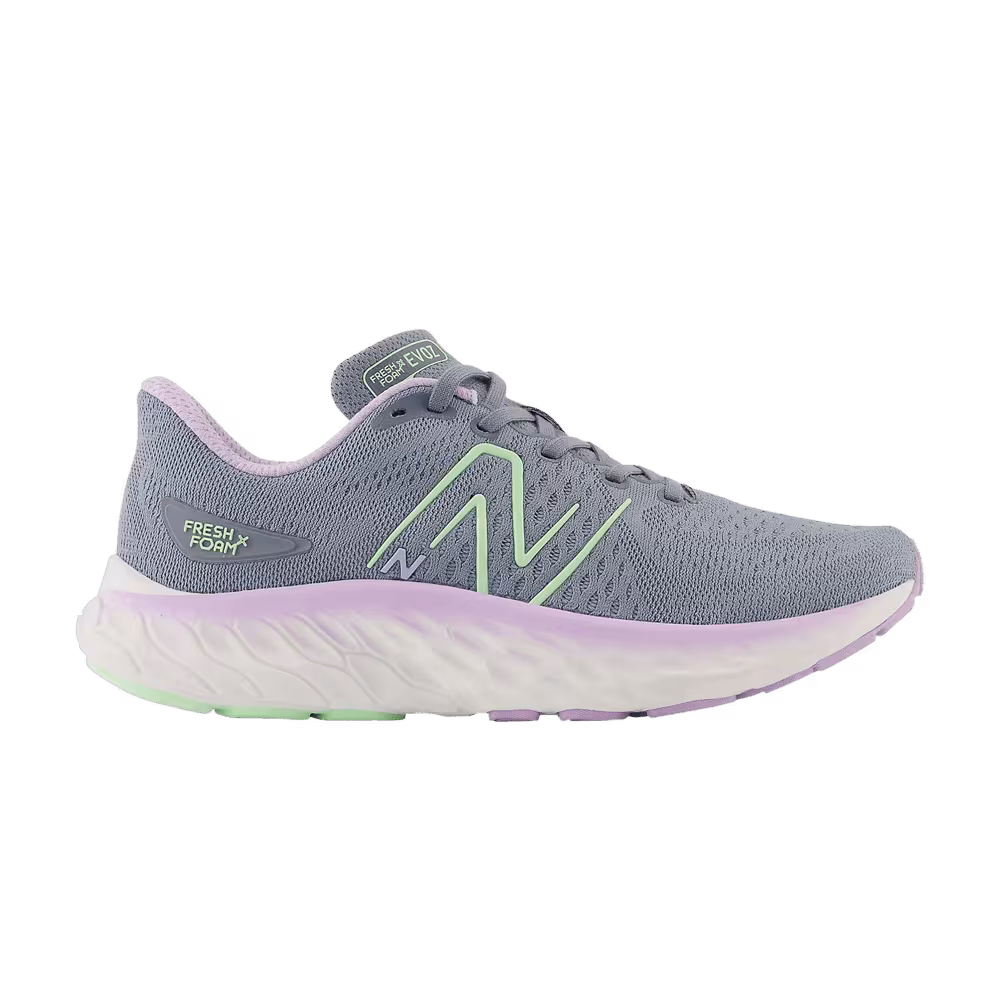 New Balance Women's Fresh Foam X EVOZ v3 Arctic Grey Cyber Lilac